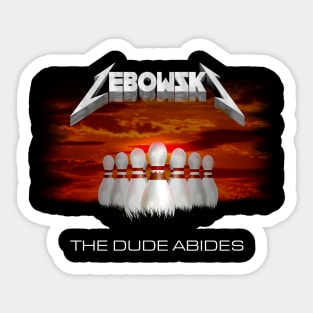 Lebowski: Master of Bowling Sticker